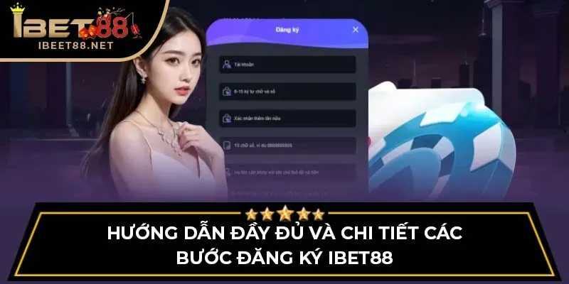 Hướng Dẫn Chi Tiết Cách Đăng Ký IBET88 Cực Dễ Dàng 3 Hướng dẫn đầy đủ và chi tiết các bước đăng ký IBET88